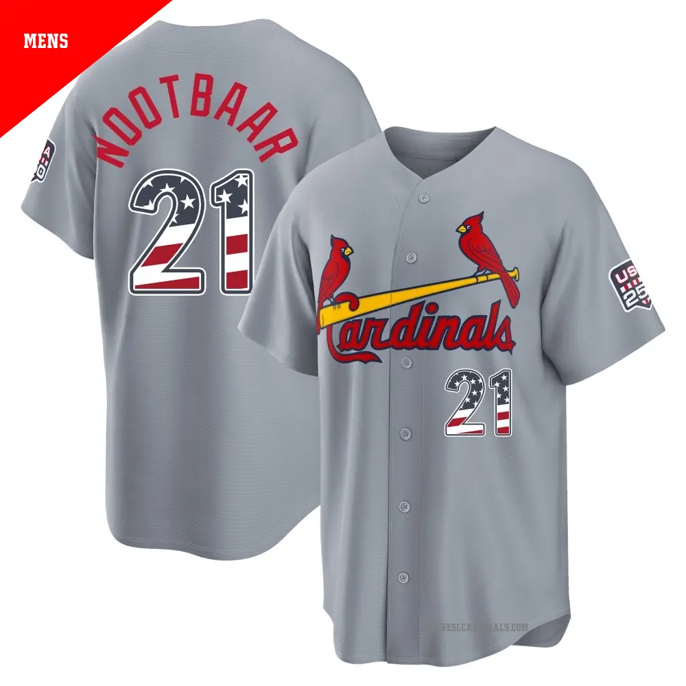 Lars Nootbaar Jersey, Cardinals Lars Nootbaar Home, Away, City