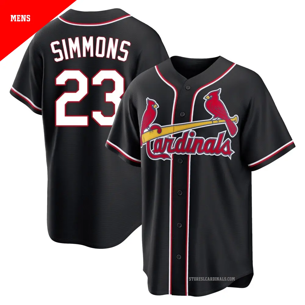 Men's #23 Ted Simmons St. Louis Cardinals Light Blue Limited