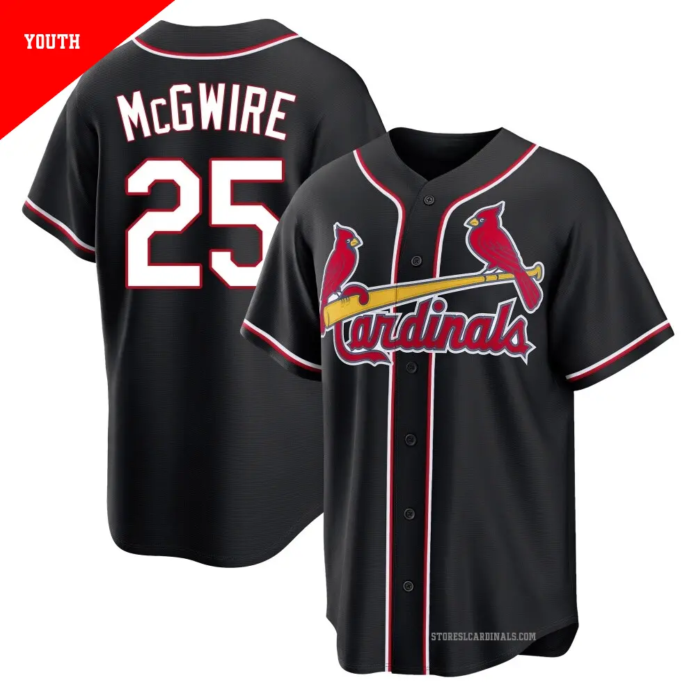 Women's #25 Mark McGwire St. Louis Cardinals White Limited Home Jersey